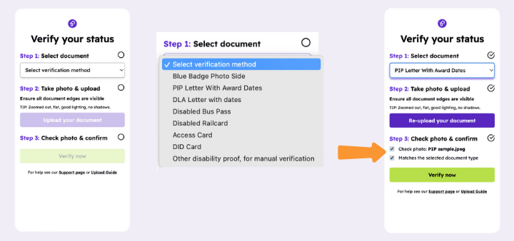 how to verify on Purpl