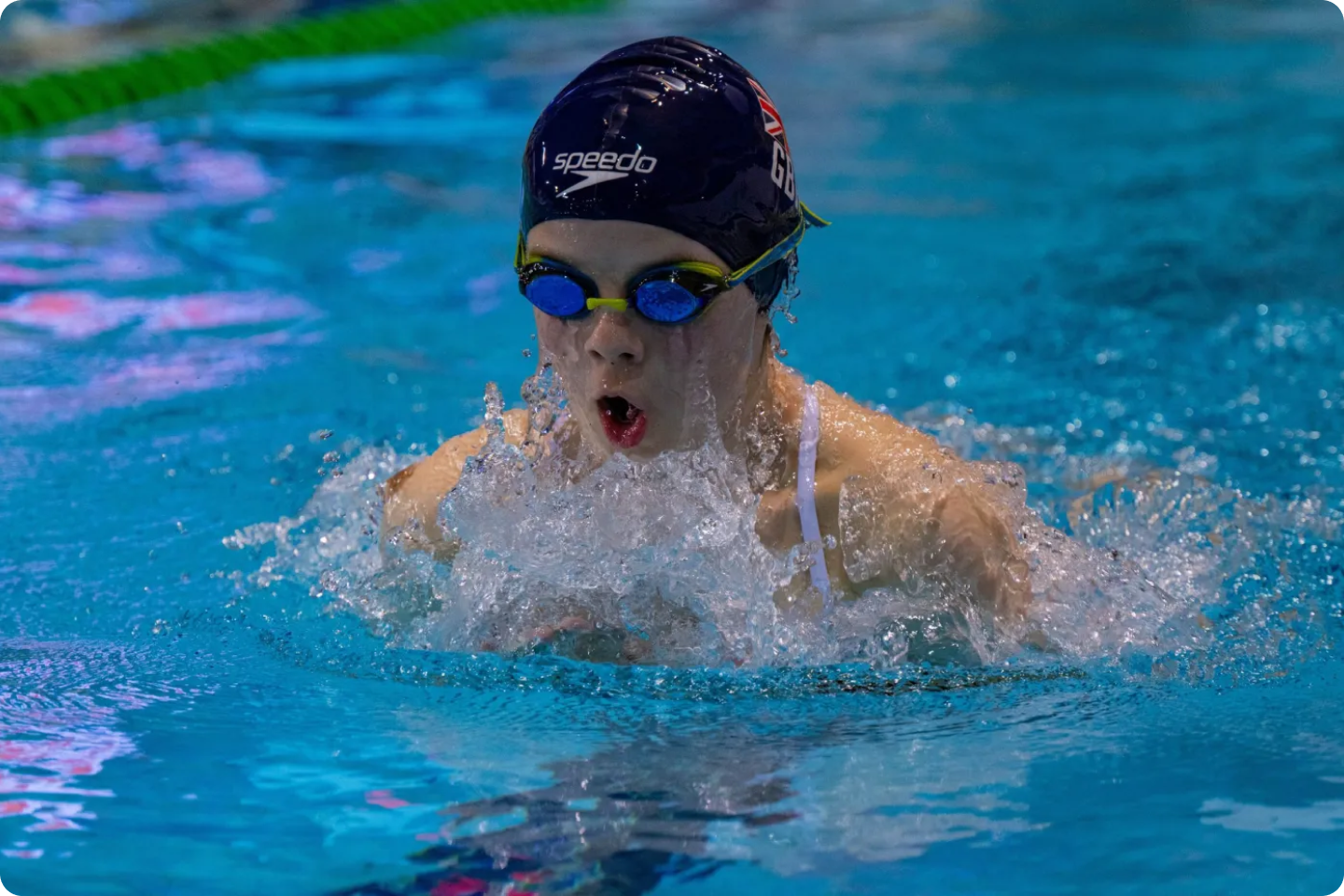 Photo of Iona Winnifrith swimming