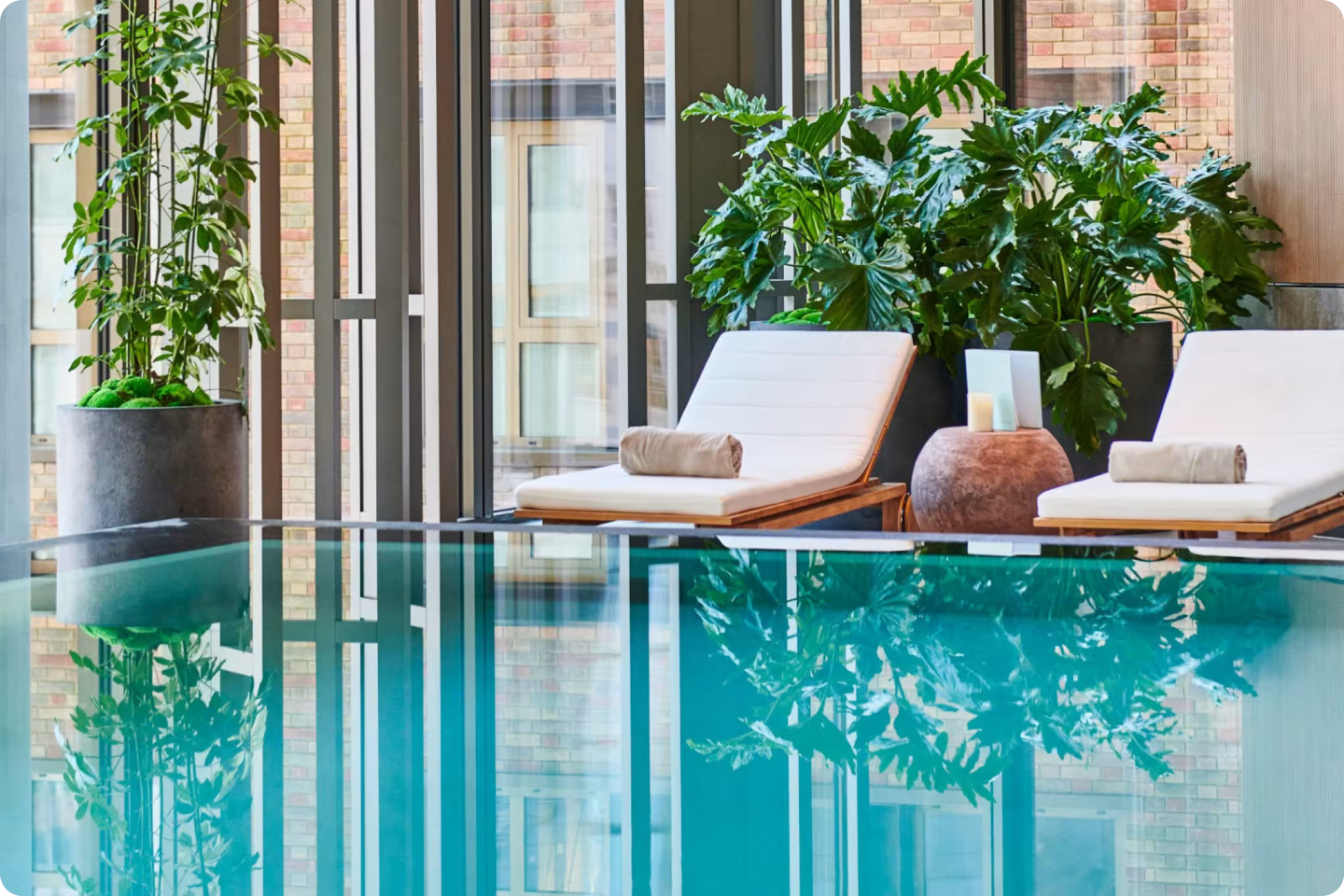 Photo of the swimming pool at SENSORY Wellbeing at Pan Pacific London