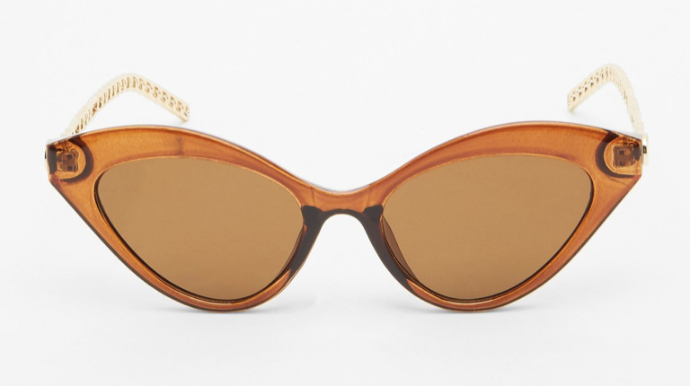 Cat eyes style orange sunglasses discount codes